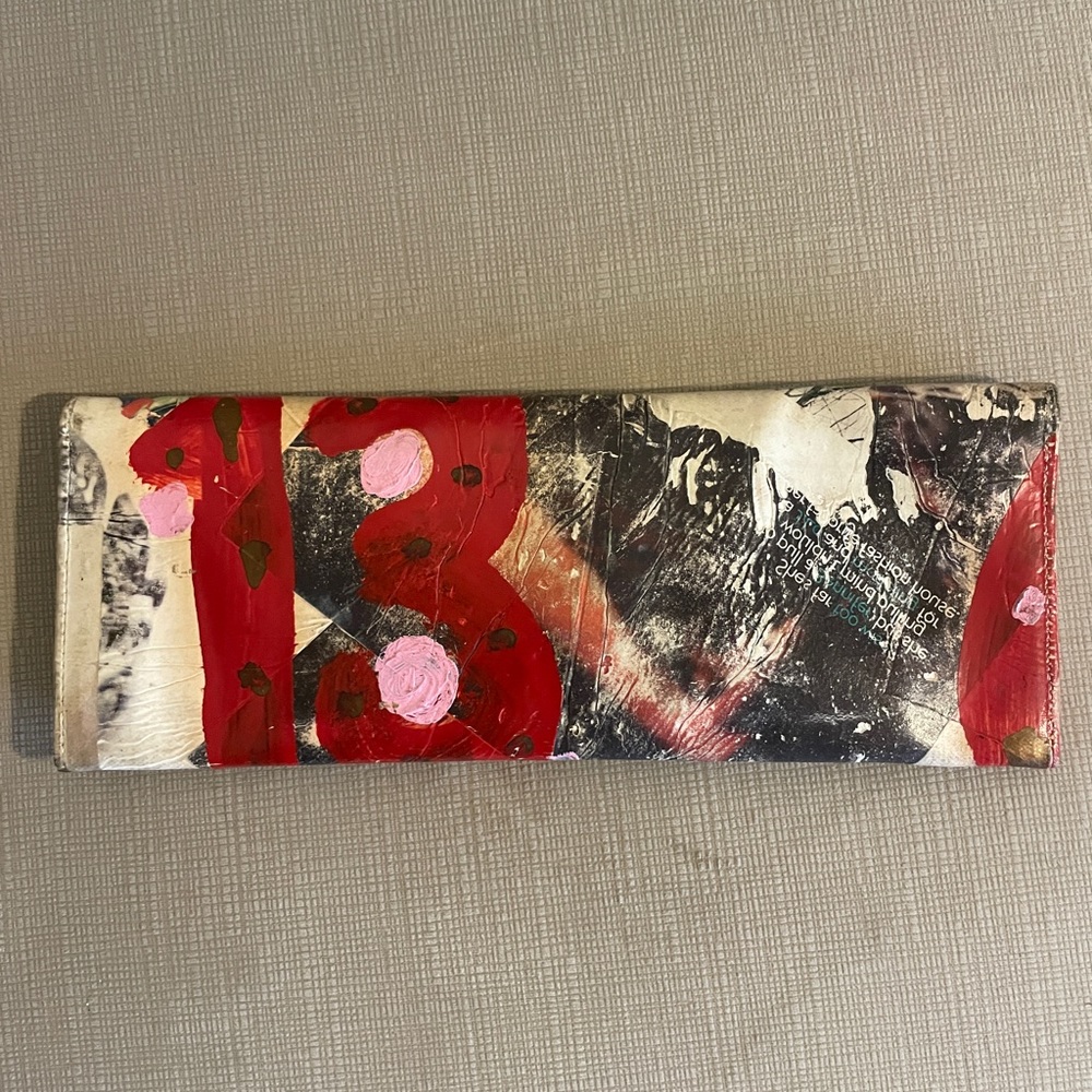 *RARE* OKPTA collage clutch
